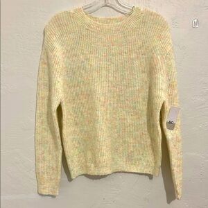 BP Women's Pastel/Confetti Knit Sweater